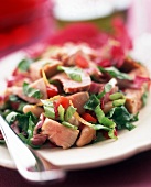 Hähnchen-Bohnen-Salat