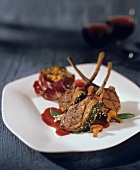 Grilled Lamb Chops with Herb Crust