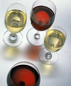 Four Glasses of Wine
