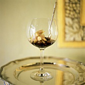 Fruit and Nuts in Red Wine