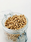 Soya Beans in an Air Tight Container
