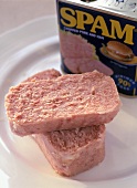 Dosenfleisch der bekannten Marke 'Spam'