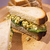 Sandwich mit Eiersalat
