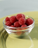 A Bowl of Fresh Raspberries