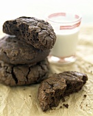 Chocolate Cookies and Milk