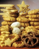 Assorted Cookies and Pretzels