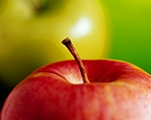 A Red Apple; Close Up