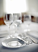 A White Place Setting