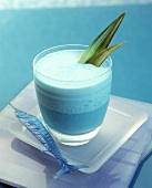 A glass of Blue Hawaiian