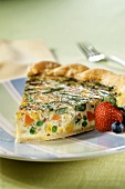 A Slice of Vegetable Quiche
