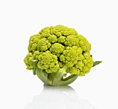 A Head of Green Cauliflower