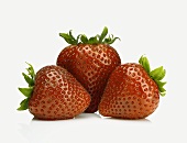 Three Strawberries