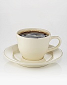 Tasse schwarzer Kaffee