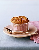 Raspberry Curd Souffle