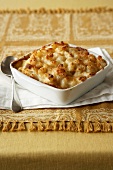 Macaroni and Cheese in a Small Baking Dish