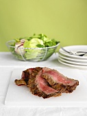 Sliced Steak for Salad