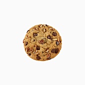 Ein Chocolate Chip Cookie mit Pecannüssen