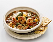 Creole Shrimp Stew Over White Rice