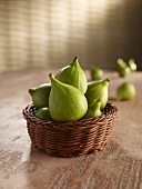 Basket Full of Green Figs, Green Figs
