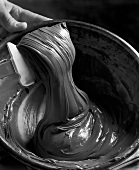 Stirring Melted Chocolate