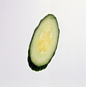 One Slice of a Cucumber
