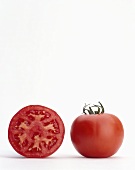 Vine Ripened Tomato with a Half of One