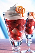 Fresh Berries with Whipped Cream