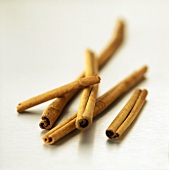 Several Cinnamon Sticks