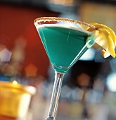 Atlantis cocktail with Blue Curacao