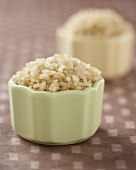 Small Bowl of Cooked Brown Rice