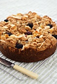 An Apple, Blackberry and Almond Coffee Cake