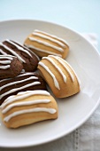 Homemade Pressed Cookies with Icing
