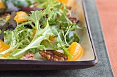 Mesclun Salad with Pecans and Mandarin Oranges