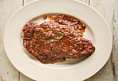 Swiss Steak on a Plate