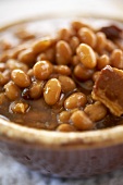 Bowl of Baked Beans with Pork
