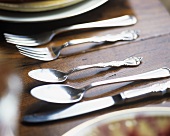 Flatware at a Place Setting