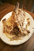A Roasted Turkey Carcass, Plucked Clean