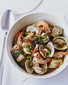 Bowl of Seafood Soup