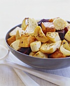 Roasted Root Vegetables in a Bowl