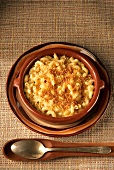 Macaroni and Cheese, überbacken