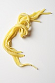 Linguine on a White Background