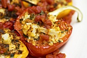 Stuffed Peppers; Close Up