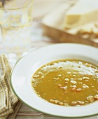 Bowl of Split Pea Soup