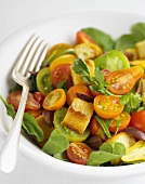 Cherry Tomato Salad with Croutons