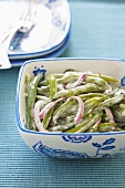 Green Beans with Onions in a Cream Sauce