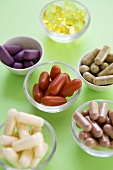 Various Vitamins and Supplements
