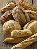 Various Loaves of Artisan Bread