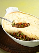 Shepherd's Pie (Mince with mashed potato topping, UK)