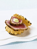 Tuna Appetizer with Wasabi