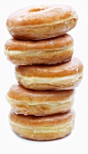 Stack of Glazed Doughnuts